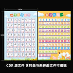 汉字数字挂图
