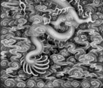 龙灰度图