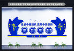 企业单位党建标语墙