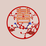 喜上眉梢