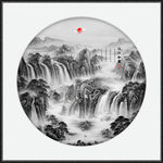 山水画 水墨 水墨画 水墨装饰