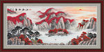 山水画 水墨山水画 意境山水画