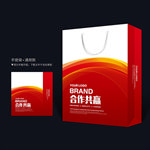 红色手提袋