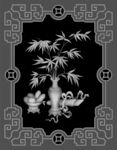 竹子灰度图