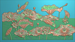 精雕图 荷花