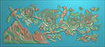 精雕图 花草动物