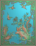 精雕图 梅兰竹菊