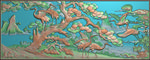 精雕图 松树