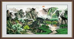 山水风景画
