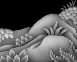 花灰度图