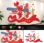 中国梦文化墙