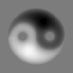 太极灰度图