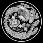 凤凰灰度图
