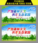 森林火灾 消防宣传