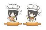 卡通美女厨师