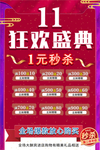 双11狂欢盛典 秒杀价