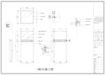 珠宝柜台CAD施工图 展柜货架