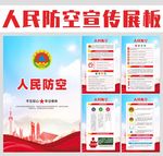 人民防空 人防展板 人防宣传栏