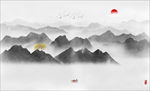 水墨画