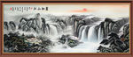 山水画 水墨山水画 意境山水画