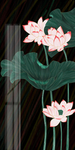 手绘荷花图