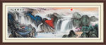 山水画水墨山水画意境山水画