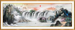 山水画 水墨山水画 意境山水画