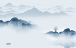 最新轻奢山水画 TIF分层