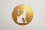 品牌logo纸质烫金银样机