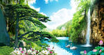流水生财图