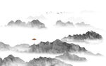 中式山水画
