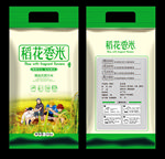 稻花香米 大米包装 软包装 稻