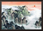泰山日出泰山
