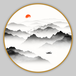 新中式山水