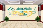 文明城市文化墙