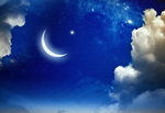 现代简约夜晚星空吊顶图背景墙