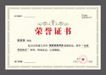 荣誉证书模板奖状聘书资格证书优