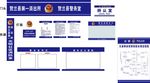 警务室 蓝色 黑色 民警联系台