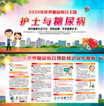 2020年联合国糖尿病日宣传图