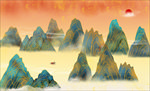 国潮山水