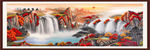 山水画水墨山水画 意境山水画