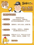 吉姆大师招聘广告展板图片