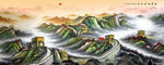 长城国画长城长城国画