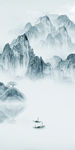 意境大气玄关画 tif分层