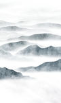 竖式山水画