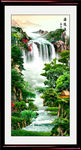 山水画水墨山水画 意境山水画