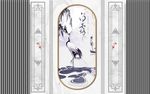新中式背景墙