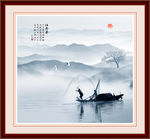 新中式山水画