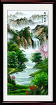 山水画水墨山水画 意境山水画