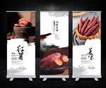 红薯海报展板
